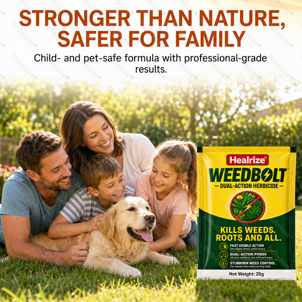 Healrize® WeedBolt Dual-Action Herbicide⚡ Fast-acting dual-action power for tough, stubborn weeds.