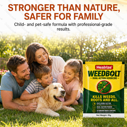 Healrize® WeedBolt Dual-Action Herbicide⚡ Fast-acting dual-action power for tough, stubborn weeds.