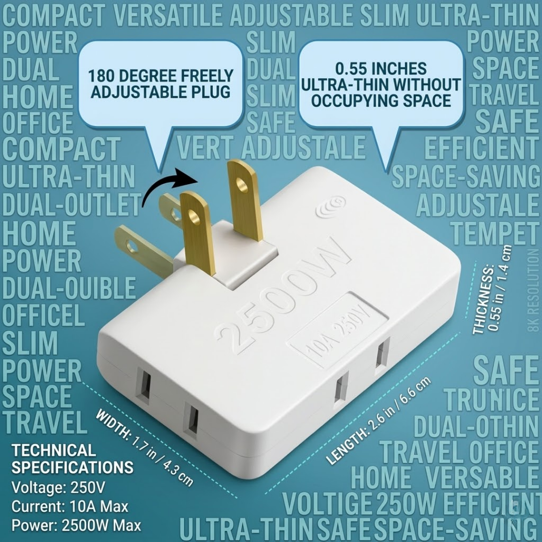 RSZZB® The Ultimate Wireless Power Extension Converter for Your Home