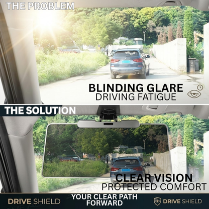 RSZZB® Universal Anti-Dazzle Interior Sun Visor Extension