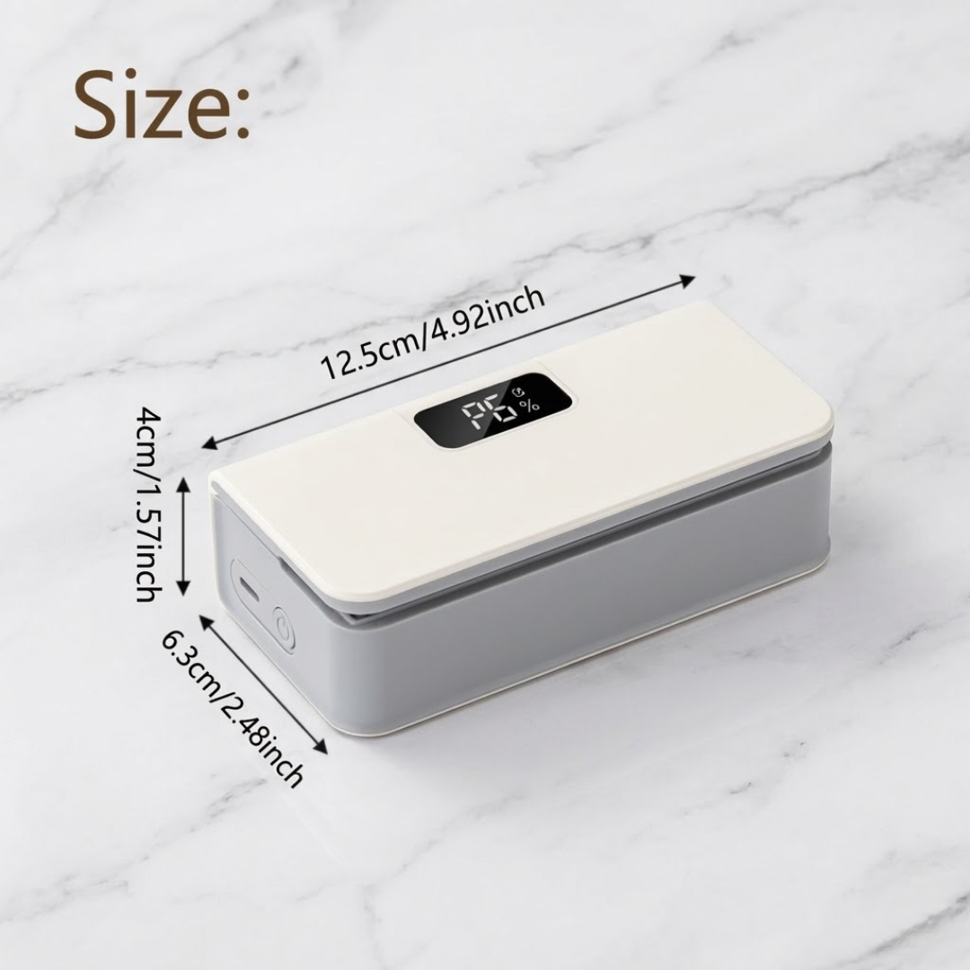 Smart Digital Bag Sealer | Rechargeable, Magnetic & 6-Gear Heat Control