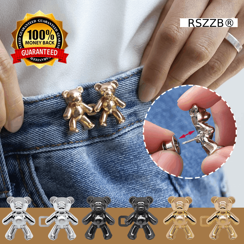 RSZZB® Bear Buckle Waist Size Adjuster