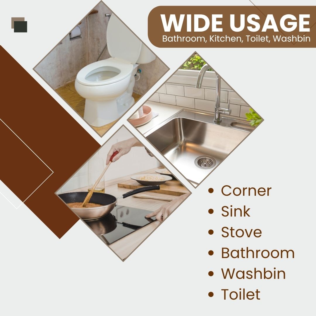 Waterproof Self-Adhesive Caulk Strip for Kitchen & Bathroom Sealing