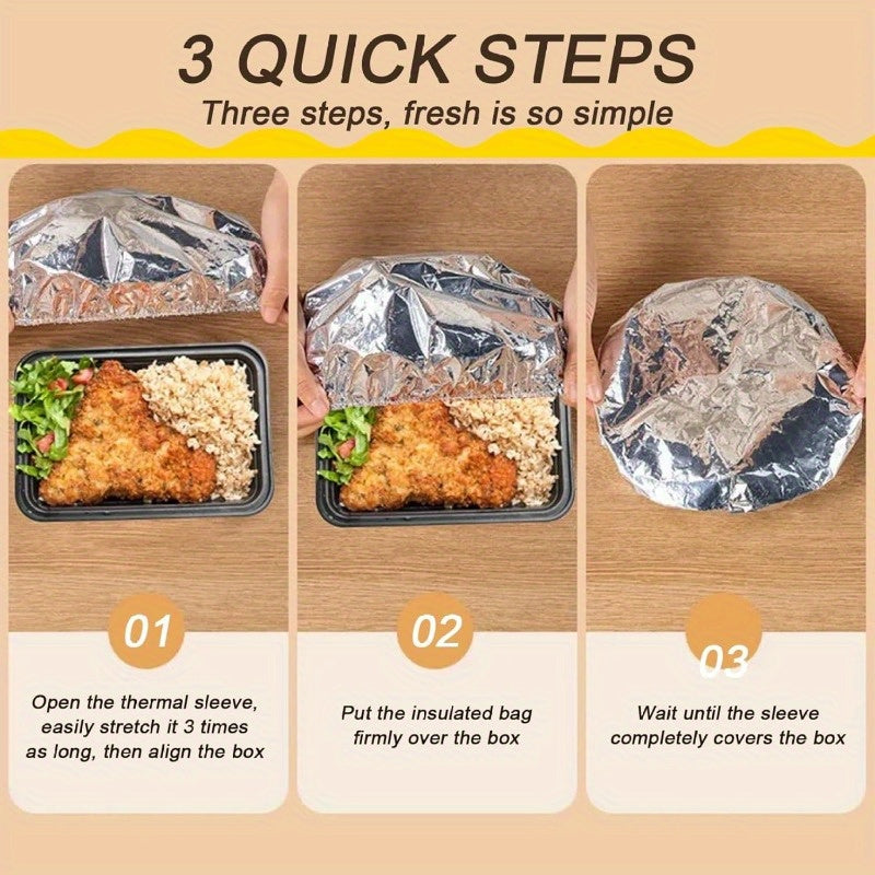 Home dining table & food container aluminum foil heat-retaining cover, kitchen food insulation and freshness keeping, high-quality aluminum foil.