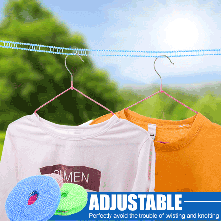 RSZZB® Windproof Non-Slip Clothesline Set(3pcs)