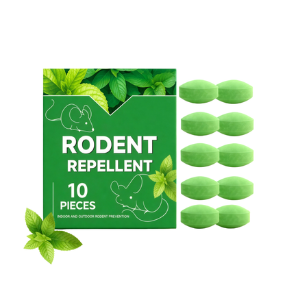 10 - Pack Popular Natural Rodent Repellent Balls-– Indoor & Outdoor Mouse and Rat Control
