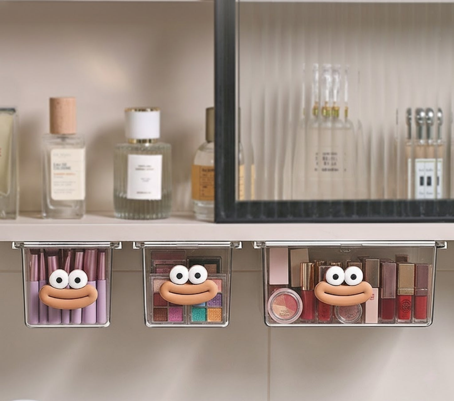 Clear Under-Cabinet Organizer Drawer